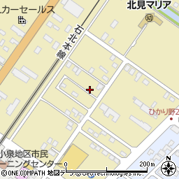 北海道北見市小泉229-43周辺の地図