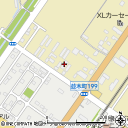 日本仮設株式会社北見営業所周辺の地図