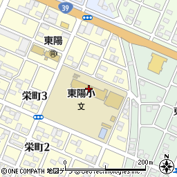 美幌町立東陽小学校周辺の地図