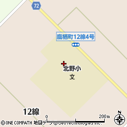 鷹栖町立北野小学校周辺の地図