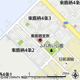 旭川市東鷹栖支所周辺の地図