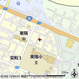 コーポ栄町周辺の地図
