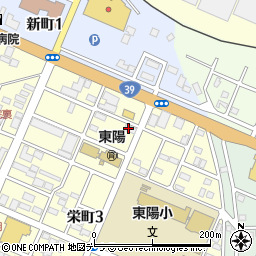 阿寒バス株式会社　美幌営業所周辺の地図