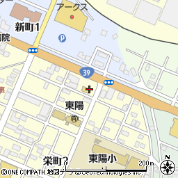 セブンイレブン美幌栄町店周辺の地図