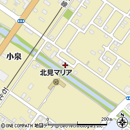 北海道北見市小泉281周辺の地図