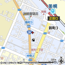 ＮＸエネルギー北海道株式会社　美幌営業所周辺の地図
