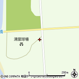 北海道斜里郡清里町向陽203周辺の地図