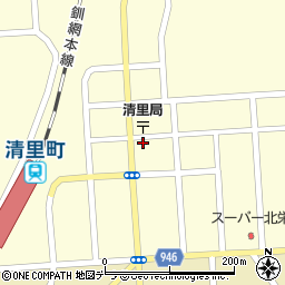 清里町コミュニティセンター周辺の地図