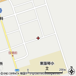 北海道新聞　田中販売所周辺の地図