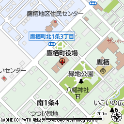鷹栖町役場　税務課周辺の地図