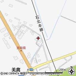 北海道網走郡美幌町美禽16-36周辺の地図