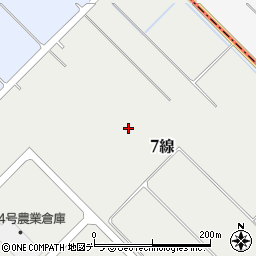〒071-1247 北海道上川郡鷹栖町７線の地図