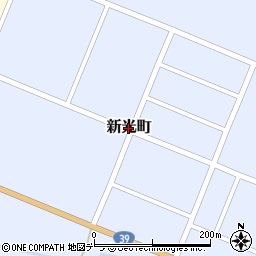 北海道上川町（上川郡）新光町周辺の地図