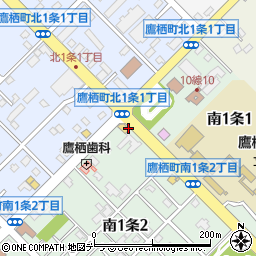 ココカラファイン薬局鷹栖メロディー店周辺の地図