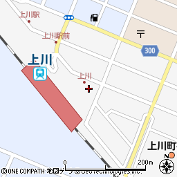 上川町森林組合周辺の地図
