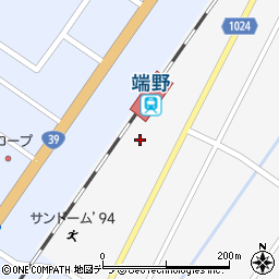 北見市役所北見市端野総合支所　産業課農業振興センター周辺の地図