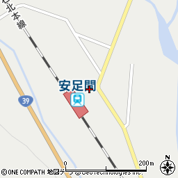 北海道愛別町（上川郡）愛山町周辺の地図