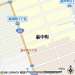 ヤクルト北北海道留萌支店増毛ポイント周辺の地図