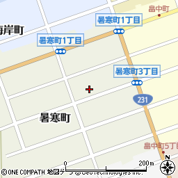サラダ館　増毛店・小田酒店周辺の地図