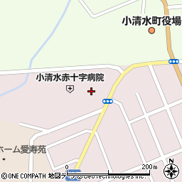 小清水赤十字病院周辺の地図