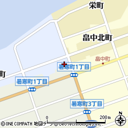 北海道エナジティック株式会社　増毛営業所周辺の地図