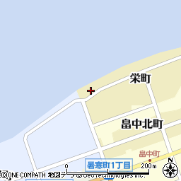北海道増毛郡増毛町栄町82-3周辺の地図
