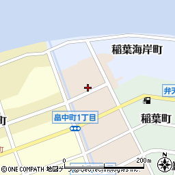 北海道増毛郡増毛町野塚町周辺の地図