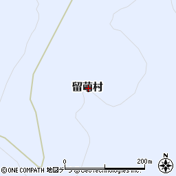 北海道留萌市留萌村周辺の地図