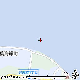 野塚崎周辺の地図