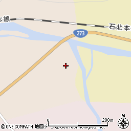 中越橋周辺の地図