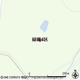 北海道上川郡当麻町緑郷４区周辺の地図