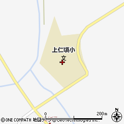 北見市立上仁頃小学校周辺の地図