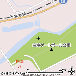 北海道遠軽町（紋別郡）白滝周辺の地図