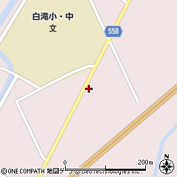北海道紋別郡遠軽町白滝244-1周辺の地図