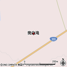 北海道紋別郡遠軽町奥白滝周辺の地図