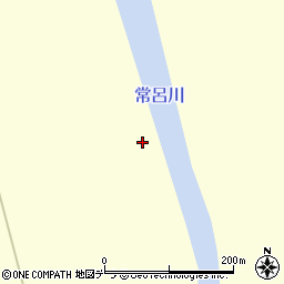 常呂川周辺の地図