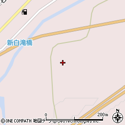 北海道紋別郡遠軽町白滝192周辺の地図