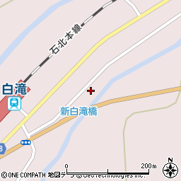 北海道紋別郡遠軽町白滝789周辺の地図