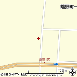 北海道北見市端野町一区28周辺の地図