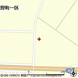 北海道北見市端野町一区210周辺の地図