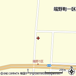 北海道北見市端野町一区36周辺の地図