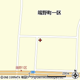 北海道北見市端野町一区132周辺の地図