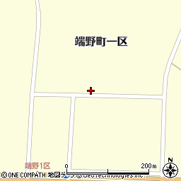 北海道北見市端野町一区30周辺の地図