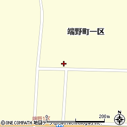 北海道北見市端野町一区37周辺の地図