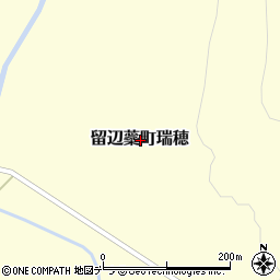 北海道北見市留辺蘂町瑞穂周辺の地図