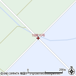 18線16号周辺の地図