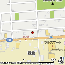 ローソン斜里青葉町店周辺の地図