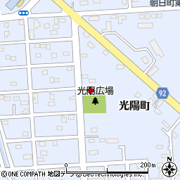 光陽南自治会館周辺の地図