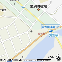 北海道上川郡愛別町南町11周辺の地図