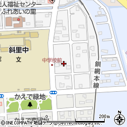 北海道斜里郡斜里町文光町63周辺の地図